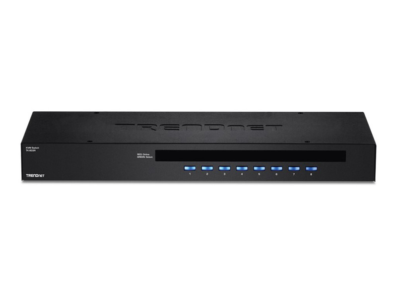 TrendNet : 8 PORT KVM USB/PS2 RACK MOUNT SWITCH