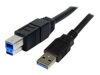 Startech : 3M USB 3.0 A TO B cable - USB 3.0 CORD M/M - BLACK Startech : 3M USB 3.0 A TO B cable - USB 3.0 CORD M/M - BLACK