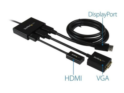 Startech : HUB DISPLAY PORT 1.2 MST 1:3 MULTI ECRAN - 3X DP - 2560X1600