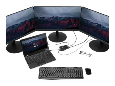 Startech : HUB MINI DISPLAYPORT 1.2 MST 1:3