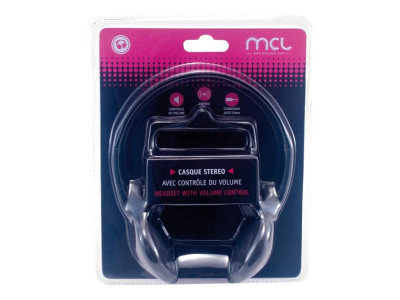 MCL Samar : STEREO HEADPHONE BLACK