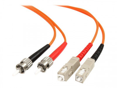 Startech : 2M MULTIMODE 62.5/125 DUPLEX FIBER PATCH cable ST - SC