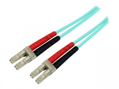 Startech : 10M 10GB AQUA MULTIMODE 50/125 FIBER PATCH cable LC/LC