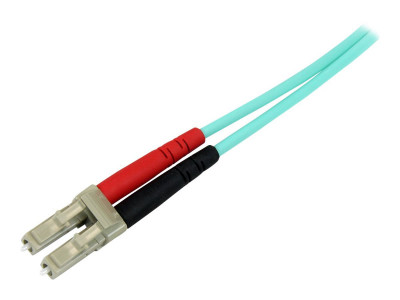 Startech : 10M 10GB AQUA MULTIMODE 50/125 FIBER PATCH cable LC/LC