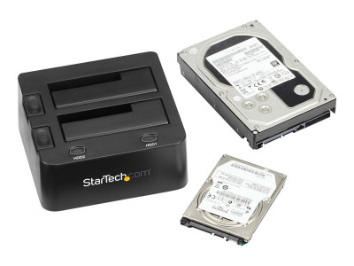Startech : USB 3.0 DUAL HDD/SSD DOCK avec UASP-2.5/3.5IN HARD drive DOCK