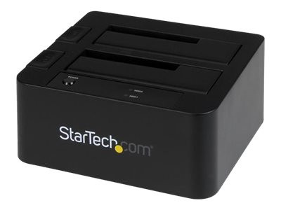 Startech : ESATA/USB 3.0 DUAL HDD/SSD DOCK UASP SATA 6GBPS 2.5/3.5IN HDD