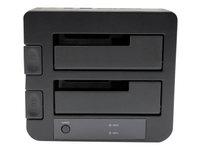 Startech : ESATA/USB 3.0 DUAL HDD/SSD DOCK UASP SATA 6GBPS 2.5/3.5IN HDD