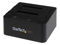 Startech : ESATA/USB 3.0 DUAL HDD/SSD DOCK UASP SATA 6GBPS 2.5/3.5IN HDD