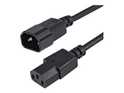 Startech : 1M C14 TO C13 UPS IEC LEAD extension POWER CORD - IEC M pour