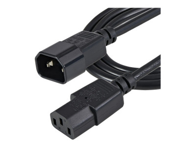 Startech : 1M C14 TO C13 UPS IEC LEAD extension POWER CORD - IEC M pour