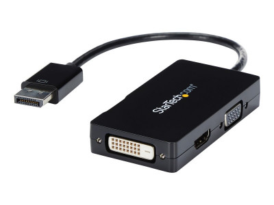 Startech : DISPLAYPORT TO VGA / DVI / HDMI ADAPTER 3-IN-1 DP CONVERTER