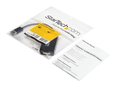 Startech : DISPLAYPORT TO VGA / DVI / HDMI ADAPTER 3-IN-1 DP CONVERTER