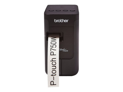 Brother P-Touch PT-P750W - Imprimante Connectable avec Logiciel Intégré WiFi et NFC