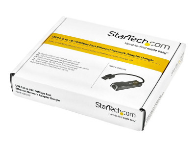 Startech : USB 2.0 FAST ETHERNET NETWORK ADAPTER - 10/100MBPS USB NIC