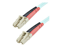 Startech : 1M 10GB AQUAMULTIMODE 50/125 DU PLEX FIBER PATCH cable LC/LC