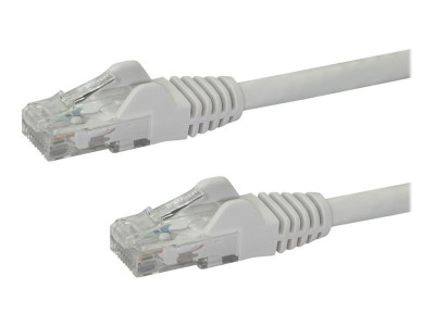 Startech : 2M CAT6 WHITE SNAGLESS GIGABIT ETHERNET RJ45 cable MALE TO MALE