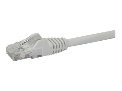 Startech : 2M CAT6 WHITE SNAGLESS GIGABIT ETHERNET RJ45 cable MALE TO MALE