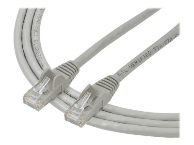 Startech : 2M CAT6 GRAY SNAGLESS GIGABIT ETHERNET RJ45 cable MALE TO MALE