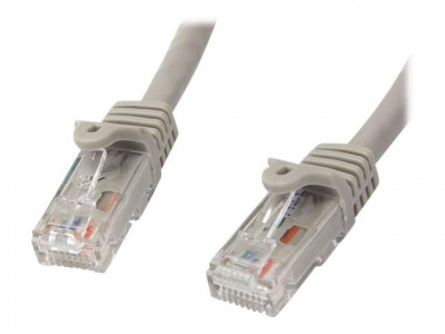 Startech : 2M CAT6 GRAY SNAGLESS GIGABIT ETHERNET RJ45 cable MALE TO MALE