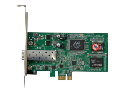 Startech : PCIE GBE FIBER card W/ OPEN SFP - PCI EXPRESS SFP FIBER ADAPTER