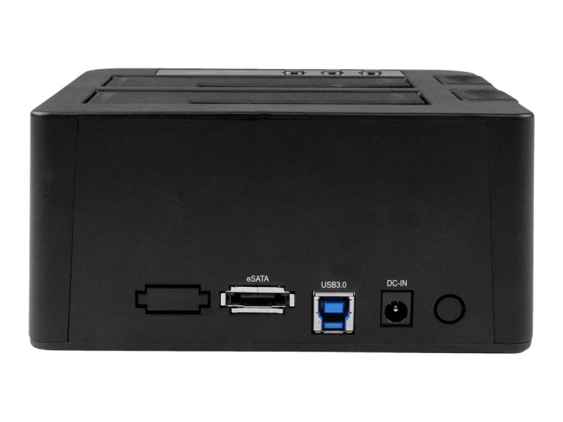 StarTech.com Station d'accueil double disque dur USB 3.0 / eSATA