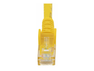 Startech : 1M CAT6 Jaune SNAGLESS GIGABIT ETHERNET RJ45 CBL MALE TO MALE