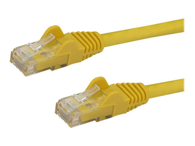 Startech : 1M CAT6 Jaune SNAGLESS GIGABIT ETHERNET RJ45 CBL MALE TO MALE