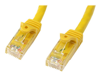 Startech : 1M CAT6 Jaune SNAGLESS GIGABIT ETHERNET RJ45 CBL MALE TO MALE