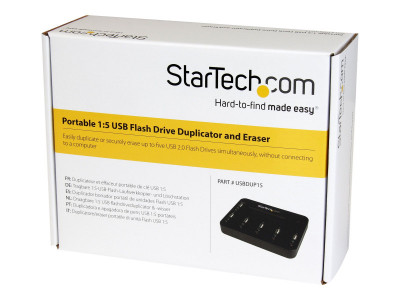 Startech : STANDALONE 1:5 USB FLASH drive DUPLICATOR & MULTI-PASS ERASER