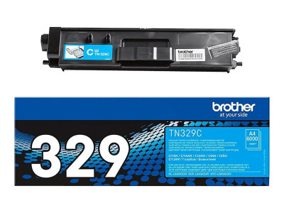 Brother TN-329C Cartouche toner Cyan pour HL-L8350CDW 6000 pages