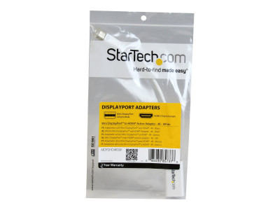 Startech : ADAPTATEUR / CONVERTISSEUR MINI DISPLAYPORT 1.2 VERS HDMI 4K M pour