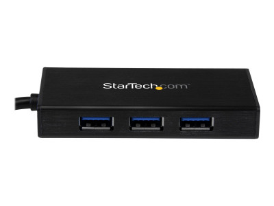 Startech : HUB USB 3.0 @ 3 PORTS avec ADAPTATEUR GBE et cable INTEGRE