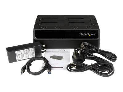 Startech : STATION D ACCUEIL USB 3.0 4X disque DUR SATA III de 2 5/3 5