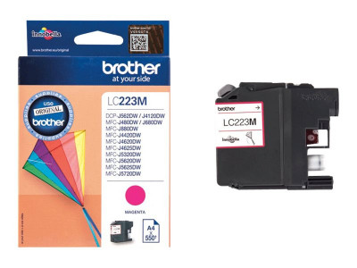 Brother LC223M - Cartouche d'encre MAGENTA 550 pages