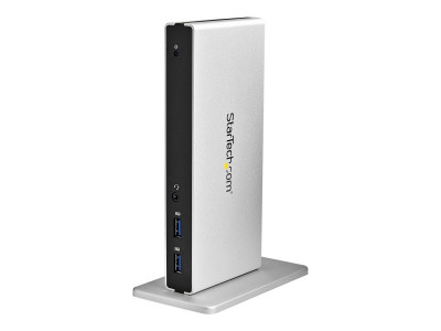 Startech : STATION D ACCUEIL USB 3.0 PC PORTABLE 2 X DVI / USB / GBE