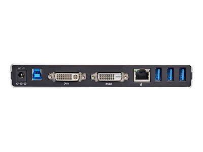 Startech : STATION D ACCUEIL USB 3.0 PC PORTABLE 2 X DVI / USB / GBE