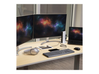 Startech : STATION D ACCUEIL USB 3.0 PC PORTABLE 2 X DVI / USB / GBE