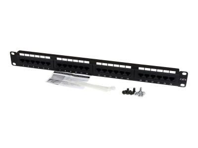 Startech : 1U 24 PORT NETWORK PATCH PANEL 110 TYPE RACK MOUNT PATCH PANEL