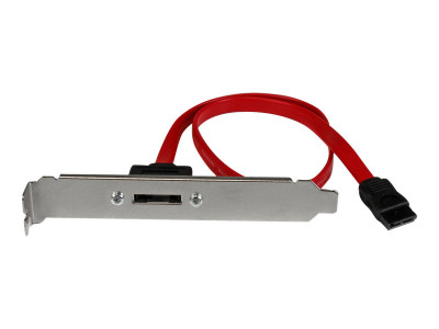 Startech : ADAPTATEUR SLOT / EQUERRE SATA VERS ESATA @ 1 PORT - 45CM