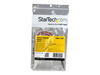 Startech : ADAPTATEUR SLOT / EQUERRE SATA VERS ESATA @ 1 PORT - 45CM