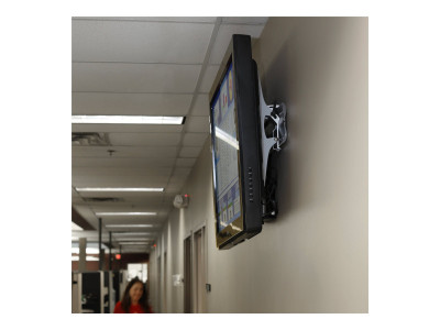 Ergotron : TILTING WALL MOUNT LARGE DISPLAY TM CLEAR ANODIZED