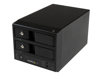 Startech : BOITIER USB 3.0 / ESATA 2X HDD SATA 3.5 - UASP et SATA 6GB/S