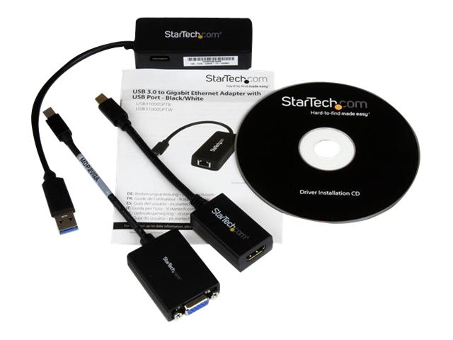 Startech : kit ADAPTATEUR HDMI/VGA/GBE pour MICROSOFT SURFACE PRO 3