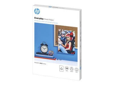 HP : PAPIER Photo HP SEMI-GLACE 170 G/M A4 100 FEUILLES