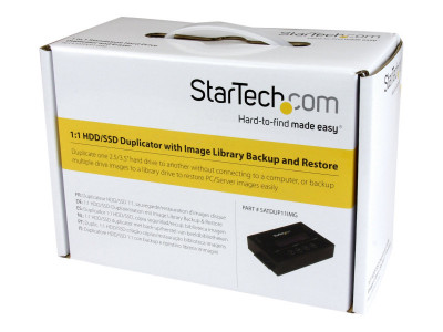 Startech : DUPLICATEUR AUTONOME pour disque DUR SATA 2 5 /3 5