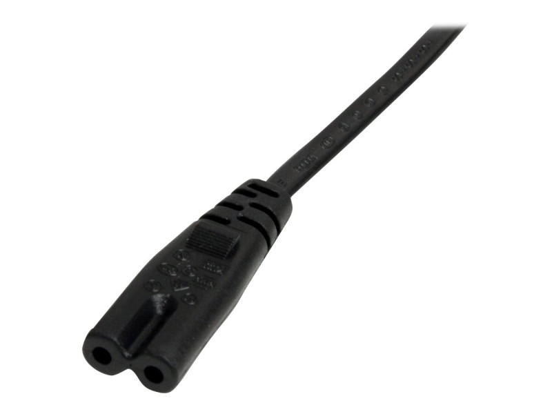 Câble d'alimentation de 1,5 m Eu Plug C7 Bipolaire 2 Câble pour