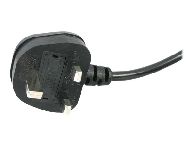 Startech : CORDON ALIMENTATION BIPOLAIRE BS1363 VERS IEC 320 C7 de 1M