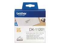 Brother DK-11201 Noir sur blanc 29 x 90 mm 400 pour QL-500/550
