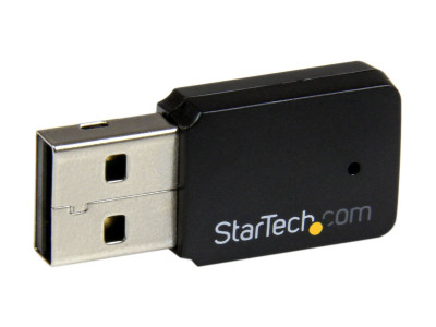 Startech : ADAPTATEUR USB 2.0 RESEAU SANS FIL BIBANDE AC600- CLE WIFI
