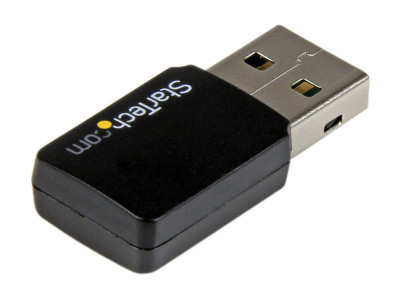 Startech : ADAPTATEUR USB 2.0 RESEAU SANS FIL BIBANDE AC600- CLE WIFI